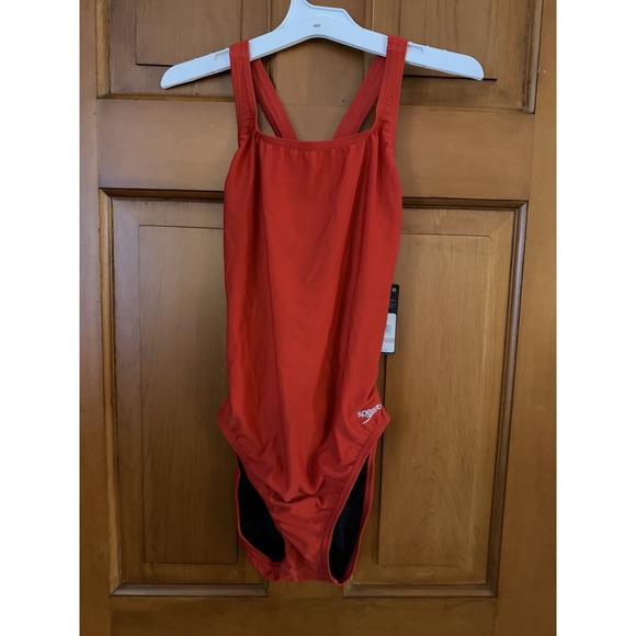 Speedo Other - Women's Speedo 12/38 Red One Piece Swimsuit NWT Team Red